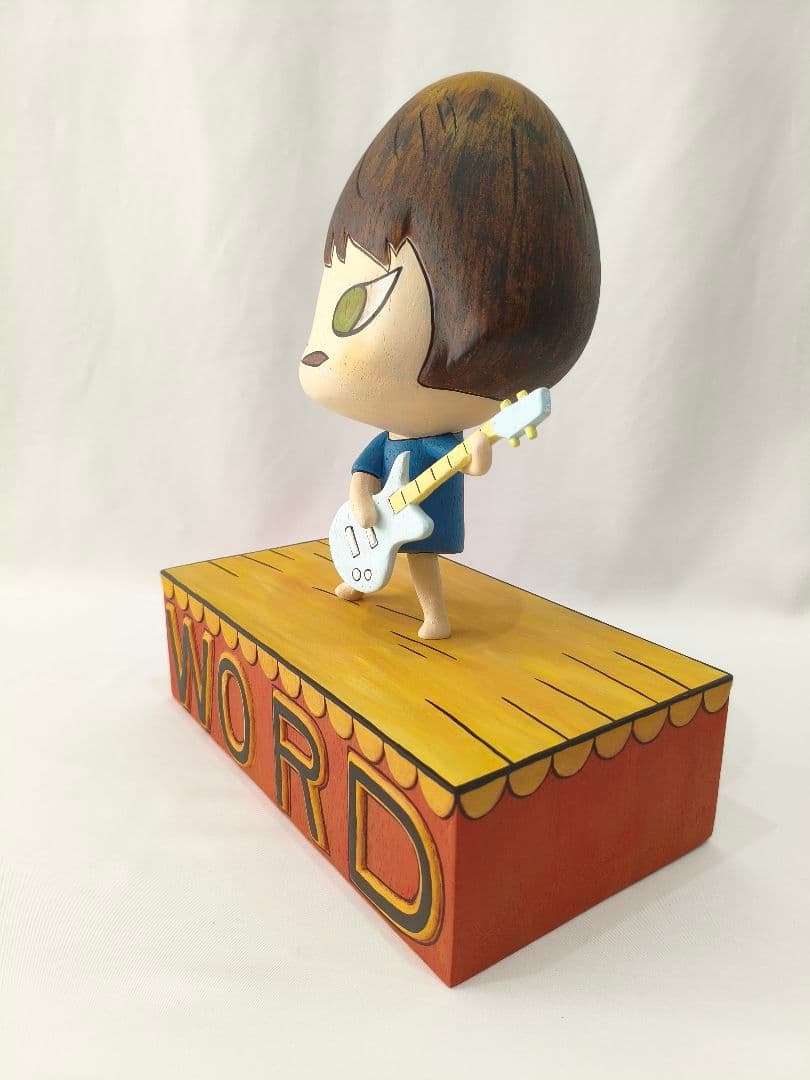 奈良美智 Yoshitomo Nara WORD 木 acrylic 28CM