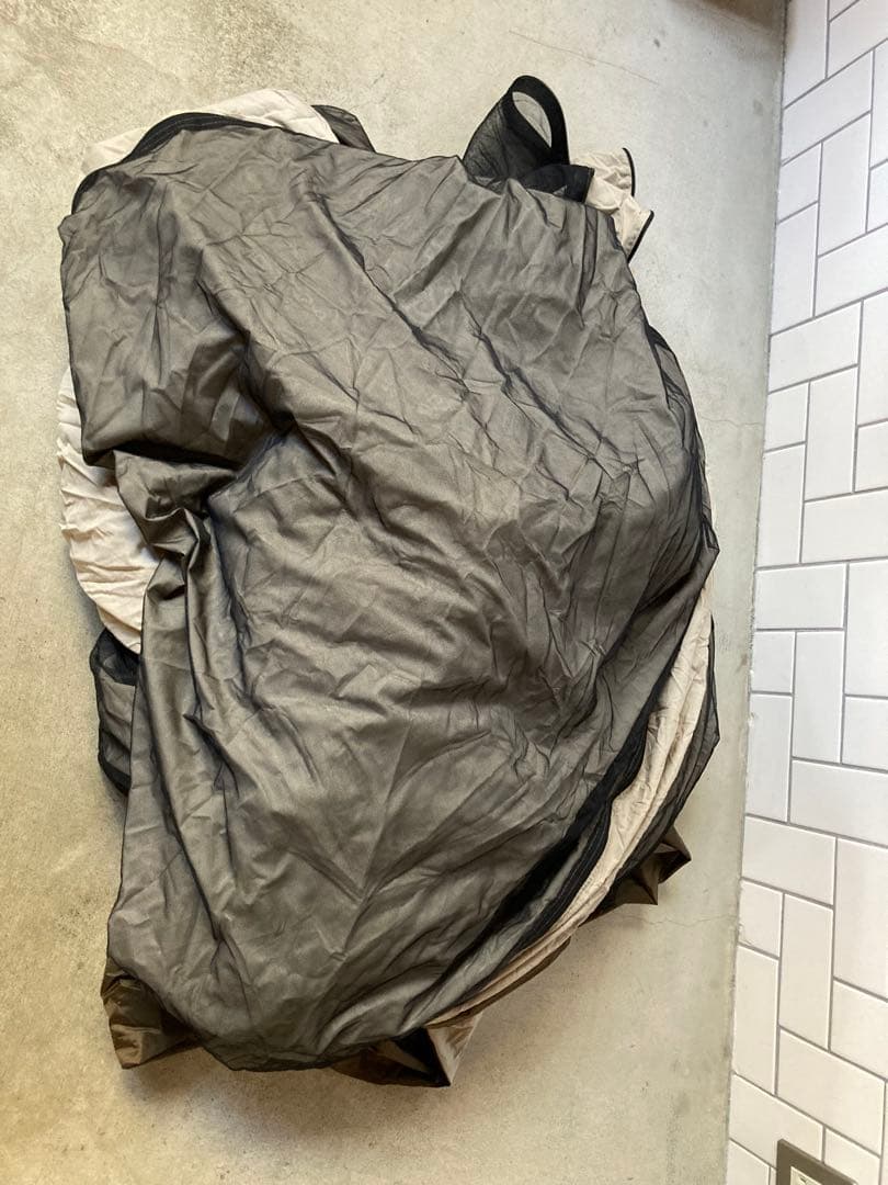 【値引き可】Apollon T/C キャンプテント 本体側①