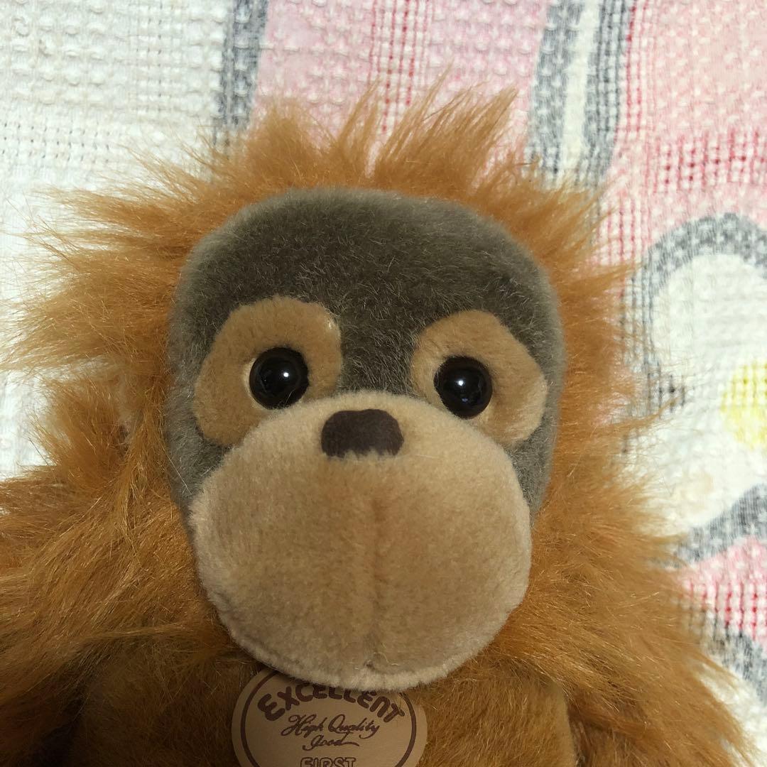 エクセレントファースト　オランウータン　ぬいぐるみ　中古品