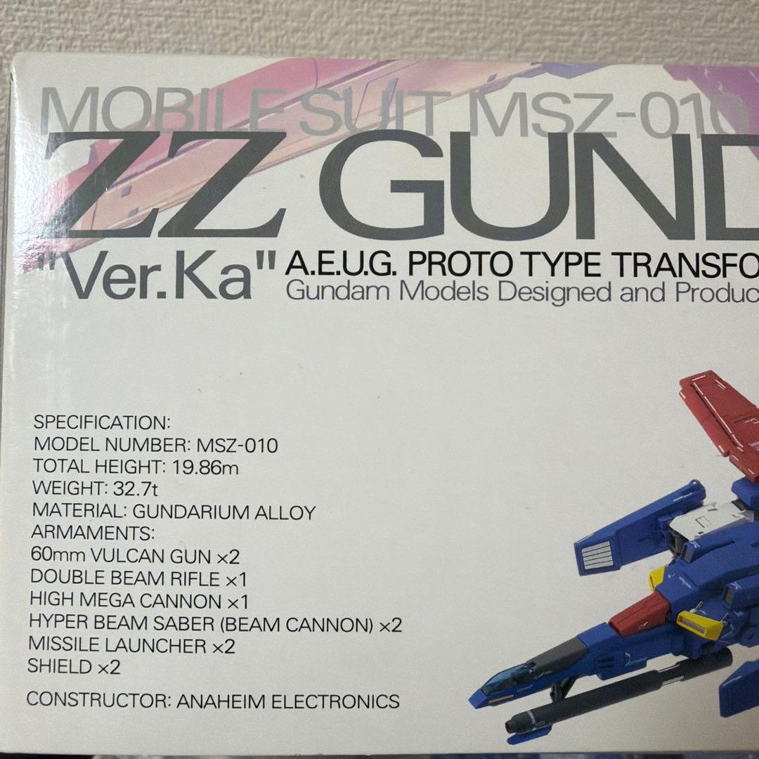 バンダイＭＧ ダブルゼータガンダム Ver.Kａ