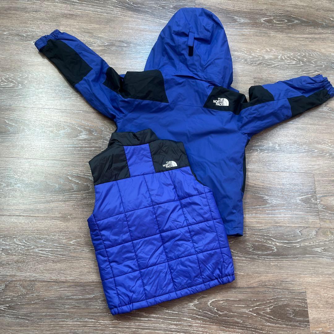ノースフェイス　120 130スキーウェア　パンツ　サイドフルオープン　男の子