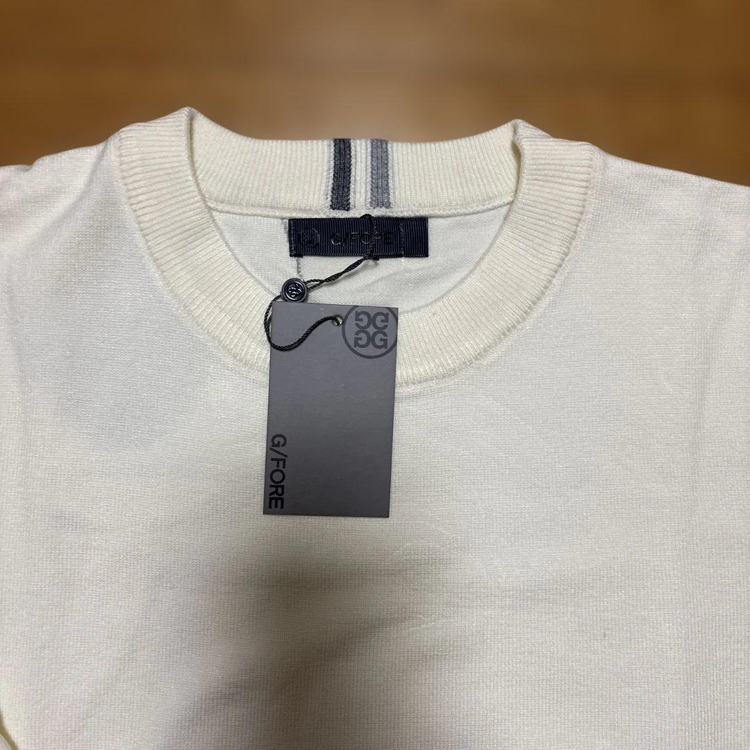 ☆新品☆G/FORE ジーフォア　ホワイト セーターXL