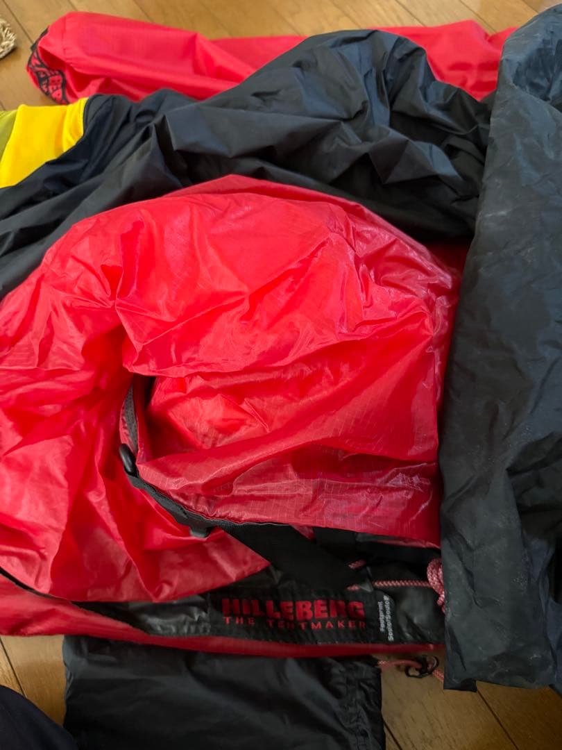 HILLEBERG SOULO レッド テント