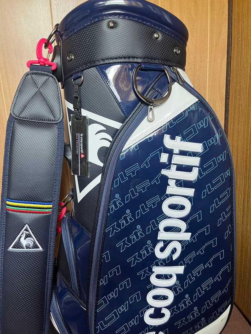 le Coq Sportif ゴルフバッグ ネイビー
