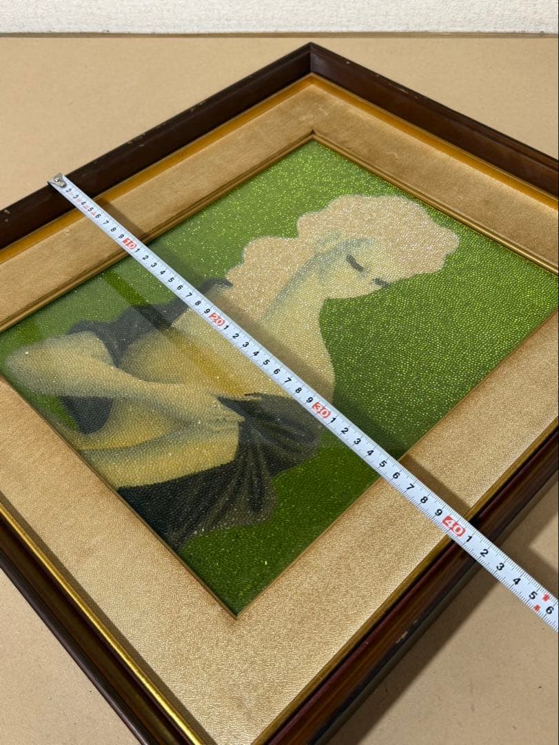 東郷青児 ビーズ 額縁 ビーズアート