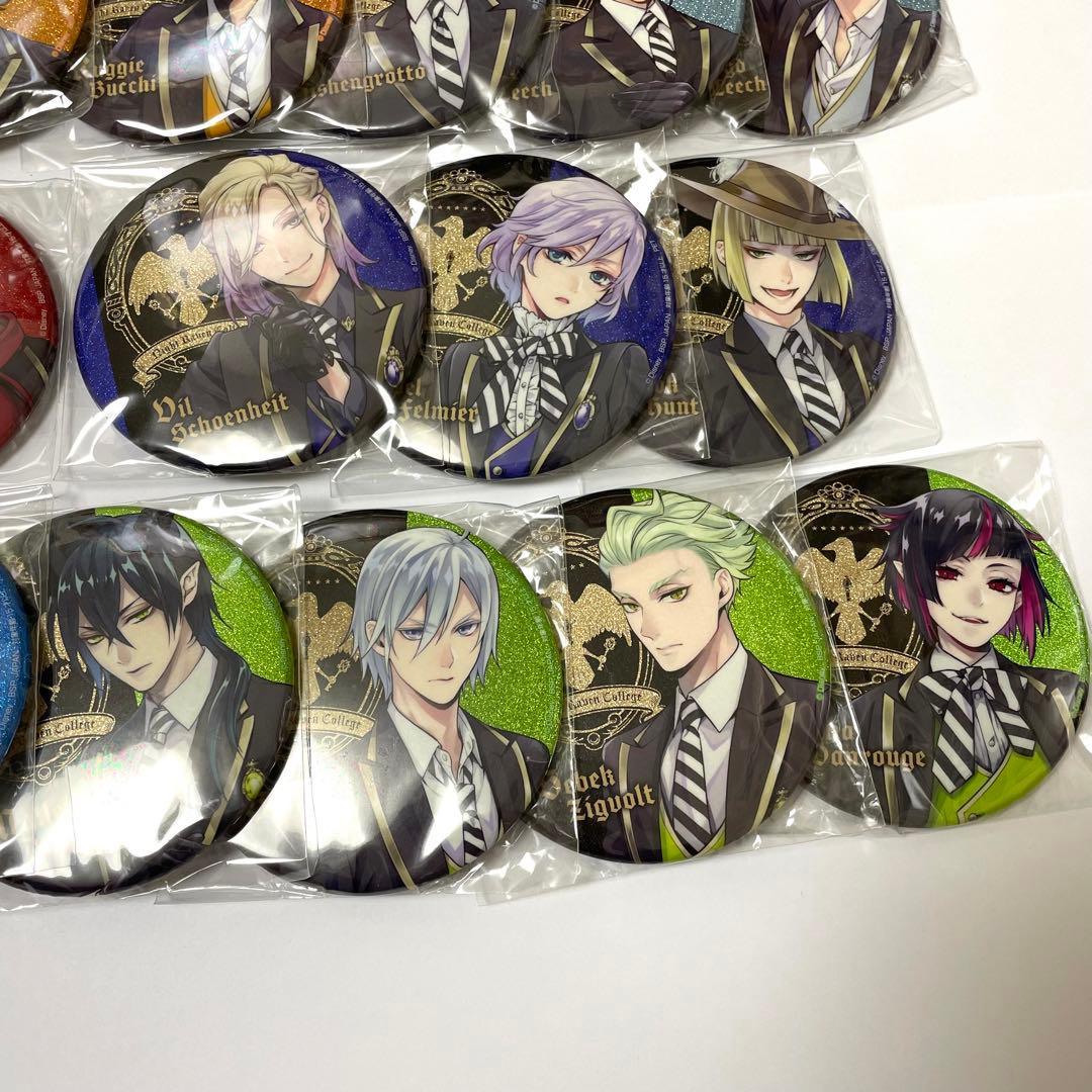 ツイステ　ツイステッドワンダーランド　缶バッジ　プライズ　式典服　制服　ナムコ