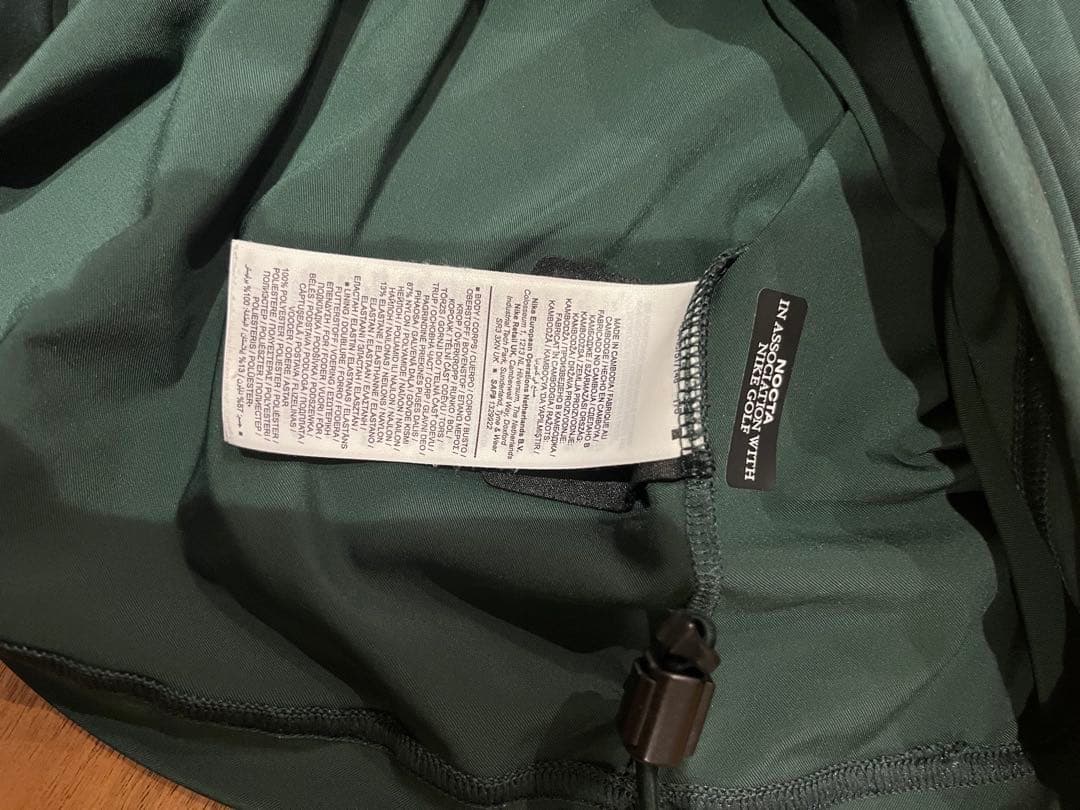 Nike NOCTA Golf ダークグリーン プルオーバー