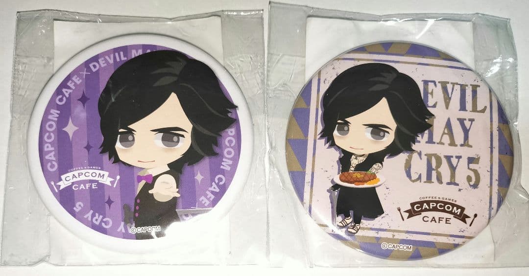 デビルメイクライ V 缶バッジ セット カプコンカフェ 1弾