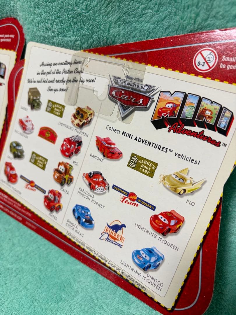 カーズ ミニアドベンチャーズ ミニカーセット