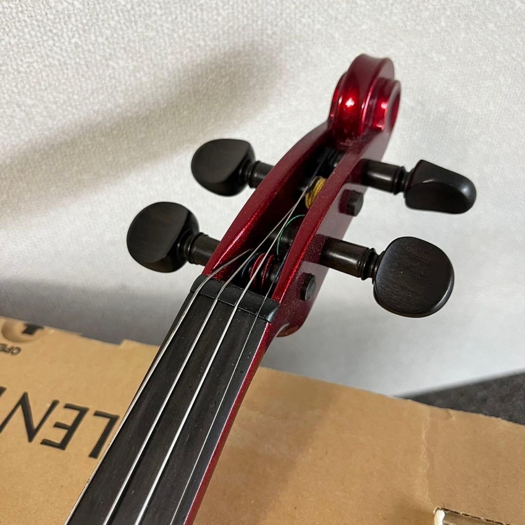 A27 極美品！YAMAHA✨サイレント バイオリン 赤 新生活応援！
