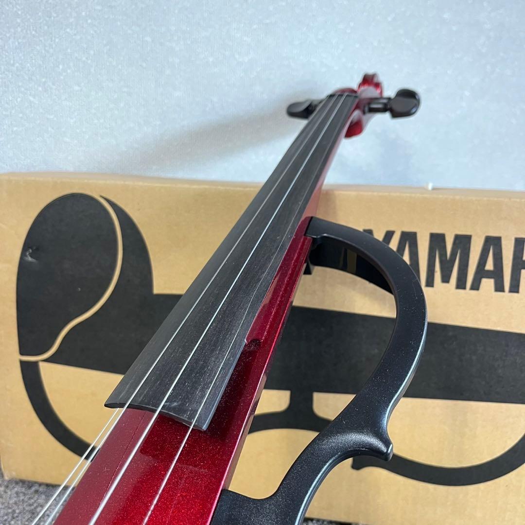 A27 極美品！YAMAHA✨サイレント バイオリン 赤 新生活応援！