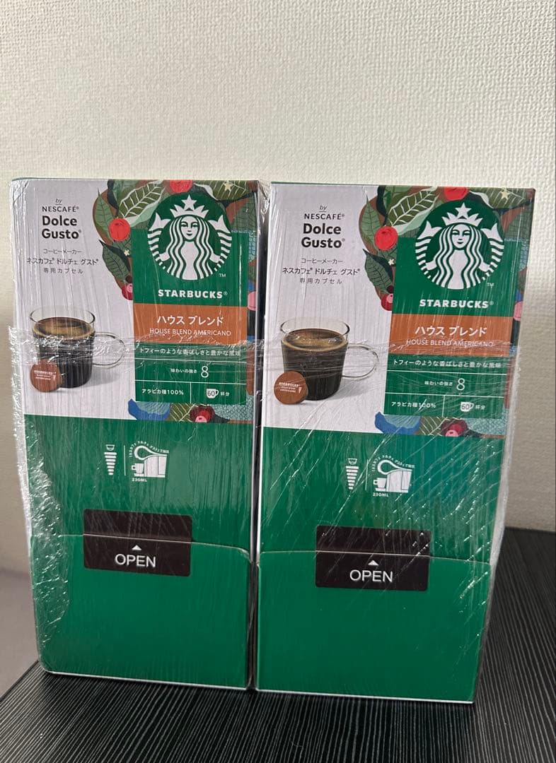 STARBUCKS ネスカフェ　ドルチェグスト専用カプセル　60個入り✖️2