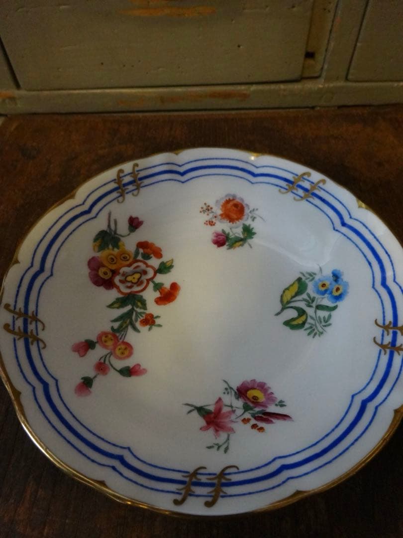 【イギリスアンティーク】トリオ食器セット　カップソーサー