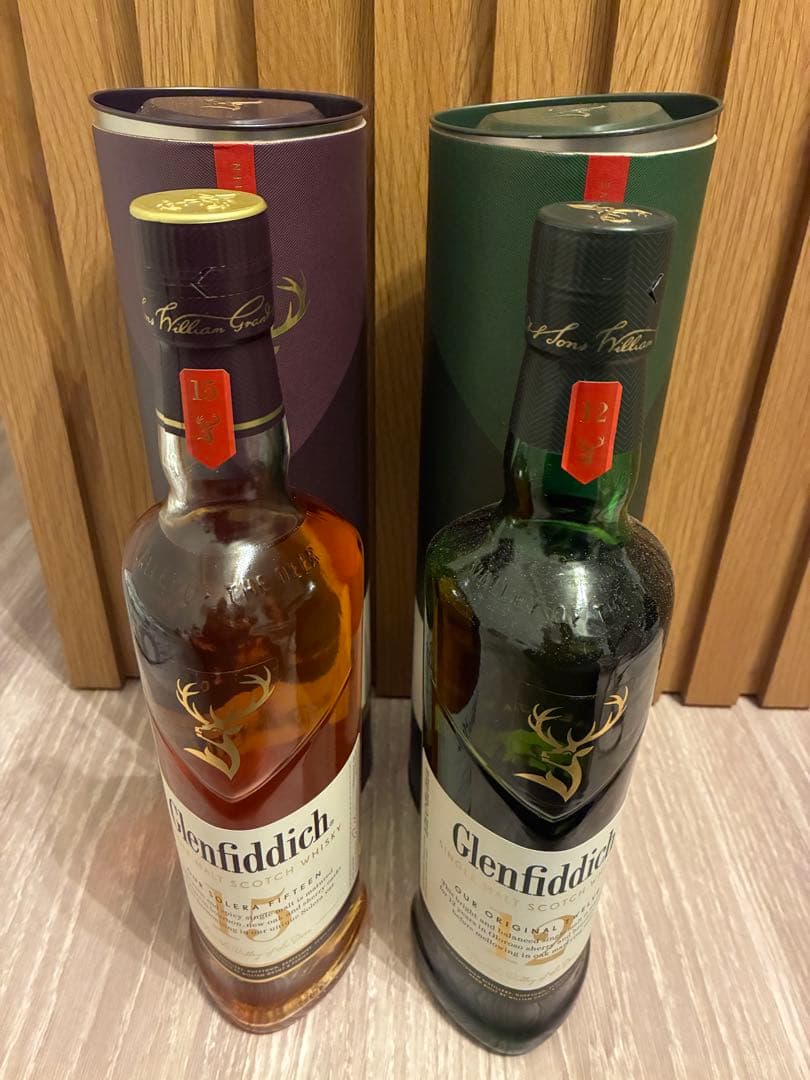 Glenfiddich 12年 15年 セット
