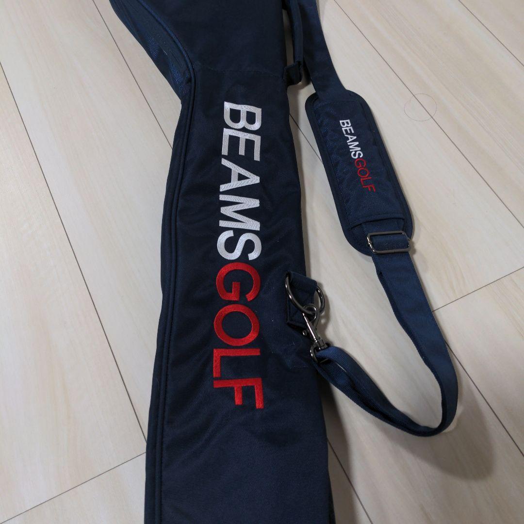 BEAMS GOLF ゴルフバッグ ネイビー