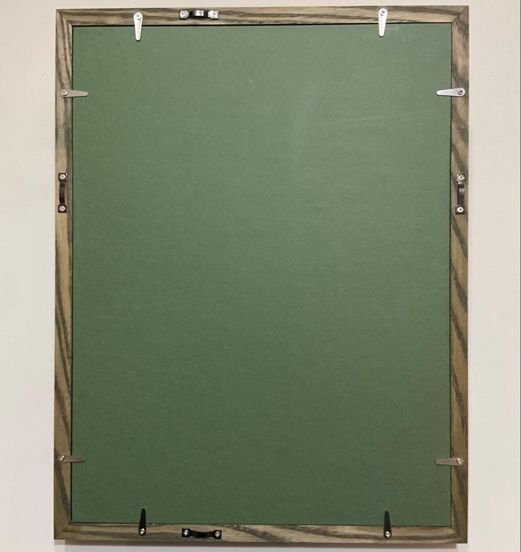 絵画・額縁・銅版画・オバタクミ・“長い一日.短い一日”・美術品・インテリア・雑貨