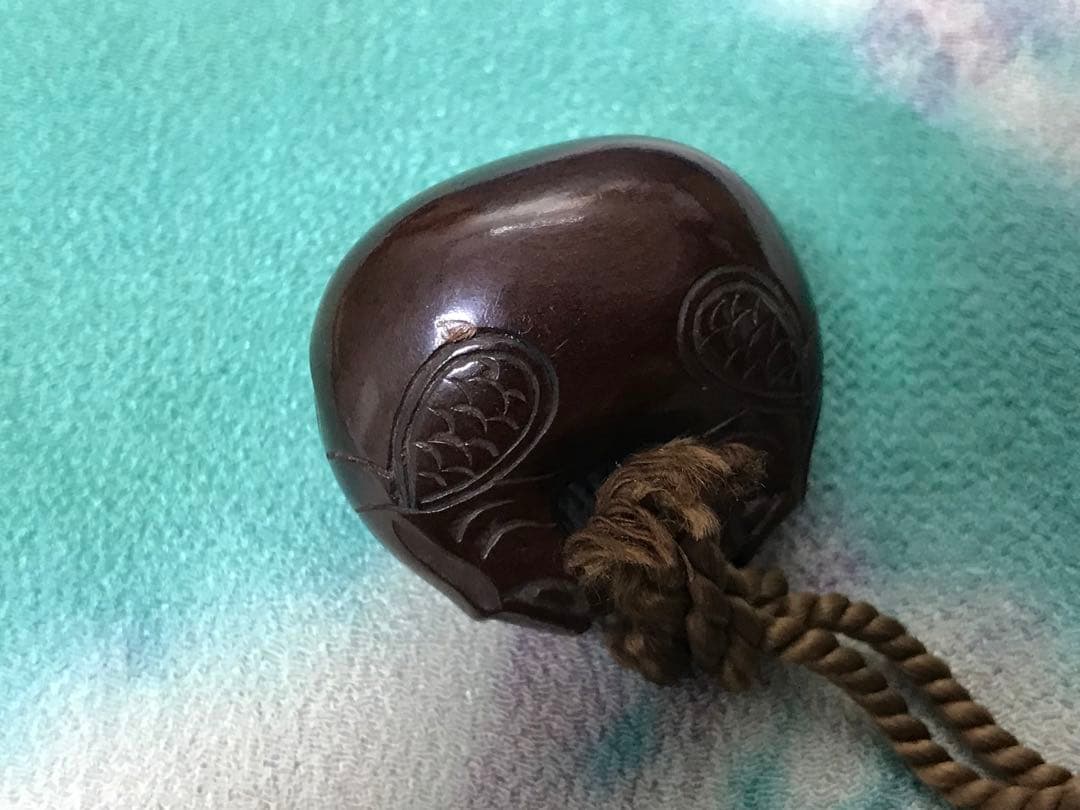 牛と農夫の図　蒔絵印籠　江戸時代中期