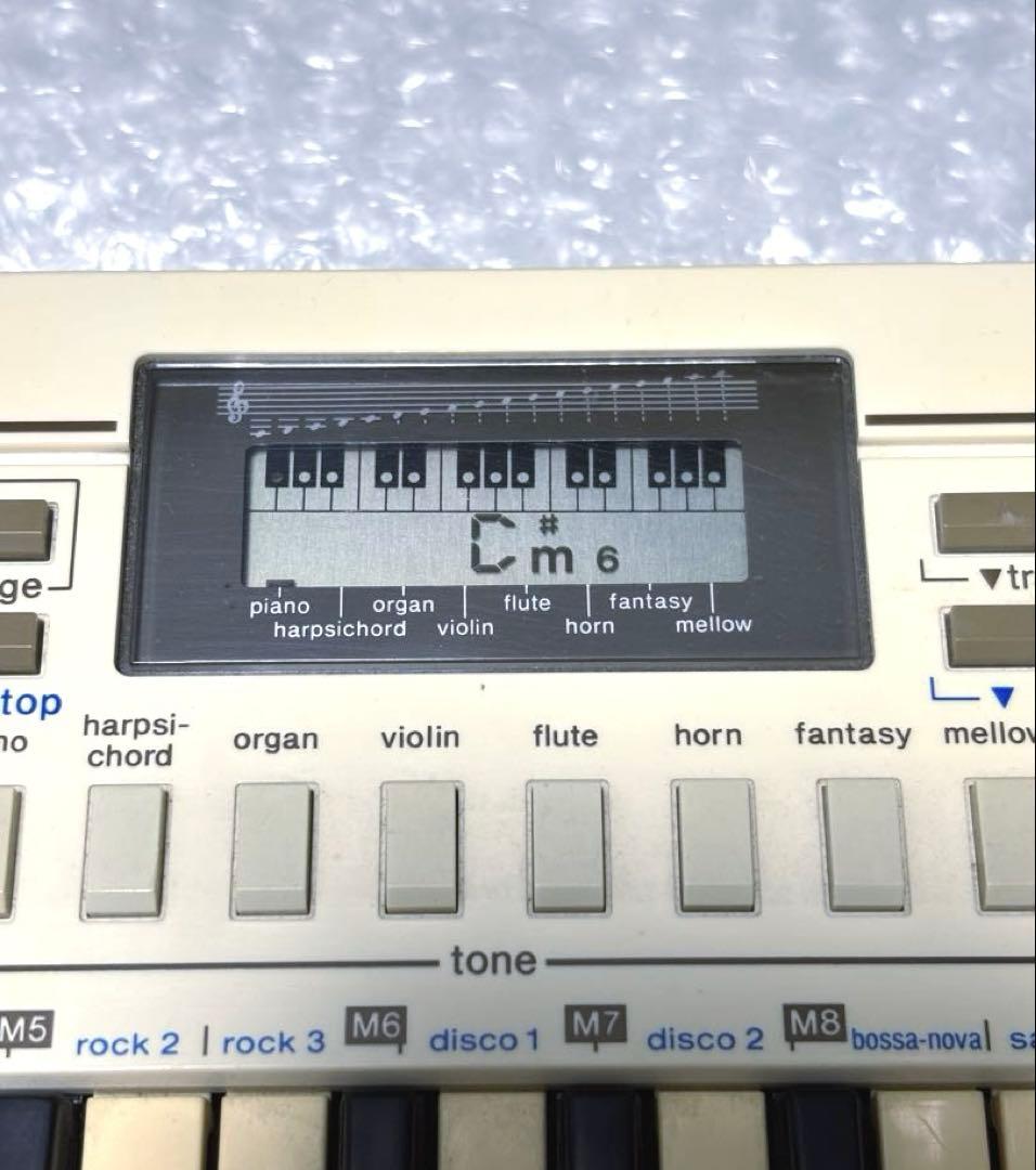 Casio PT-30☆セミアナログ式シンセサイザー☆1983年☆昭和レトロ☆