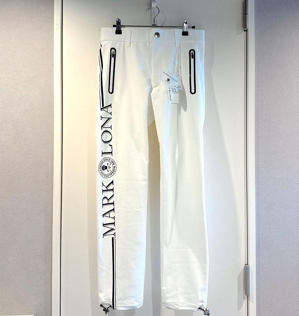 新品 ✨ MARK&LONA ジャージー マーク＆ロナ パンツ ボトムス 白