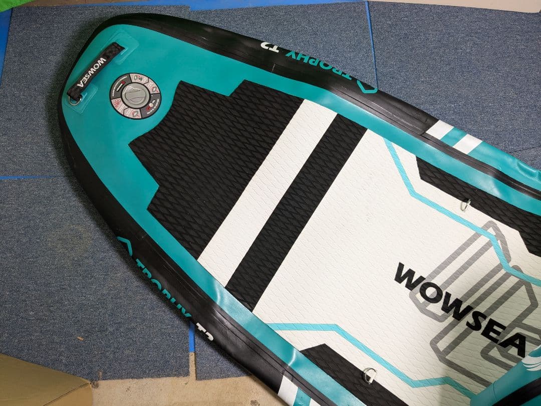 WOWSEA Trophy T2 サップ SUP ヨガ 釣り 海 夏 グリーン