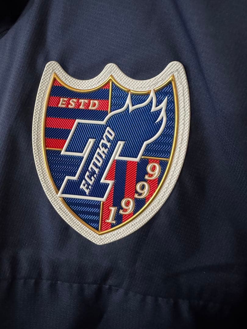 希少　美品　ニューバランス　FC東京 支給品　ベンチコート　ダウンジャケット　L