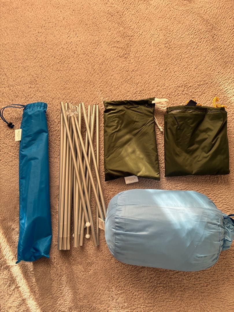 【美品】PuroMonte プロモンテ VL-26T 登山用軽量テント 2人用