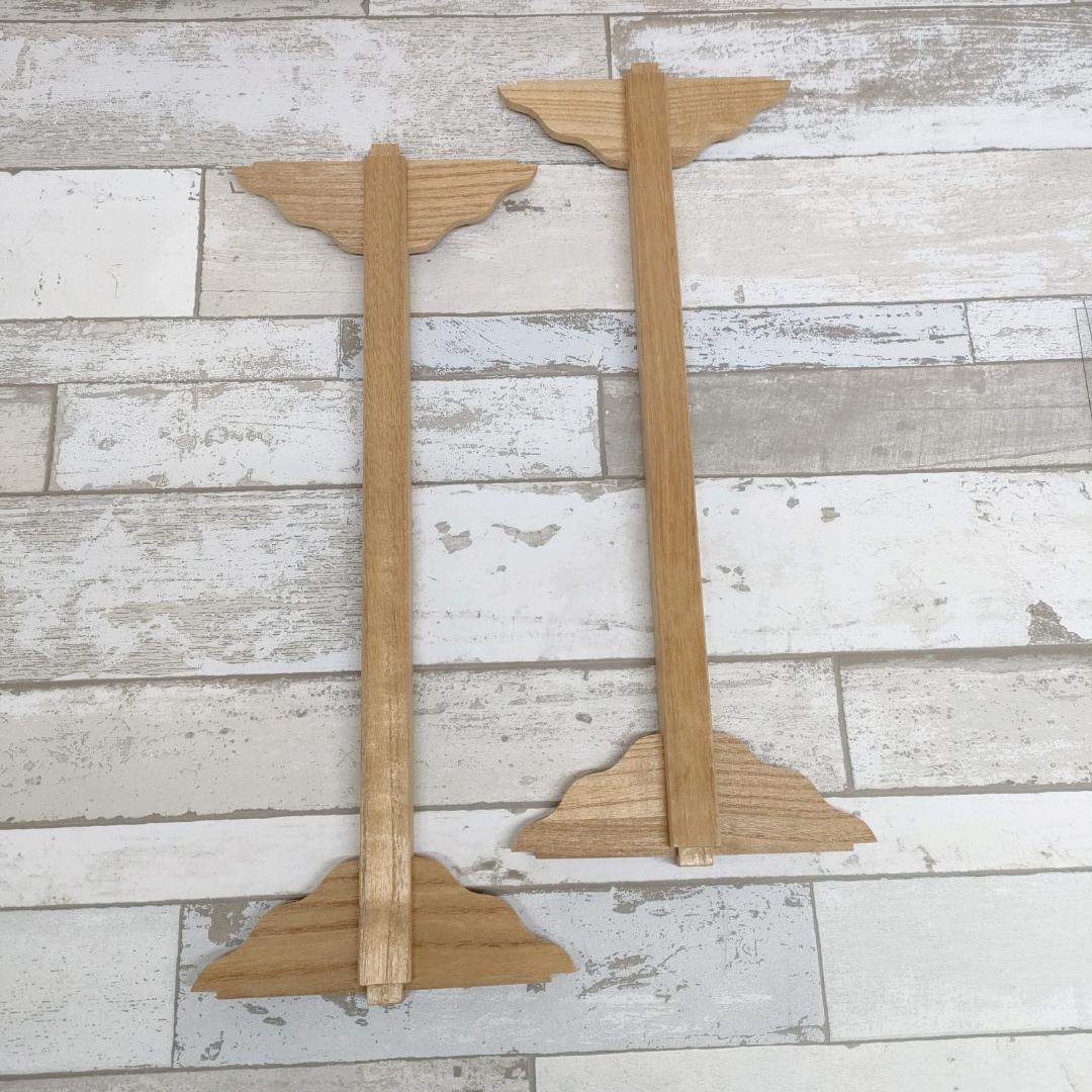 K86 茶道具 四方棚 利休好写 幸斎 組立 桐木地 タナピタット付