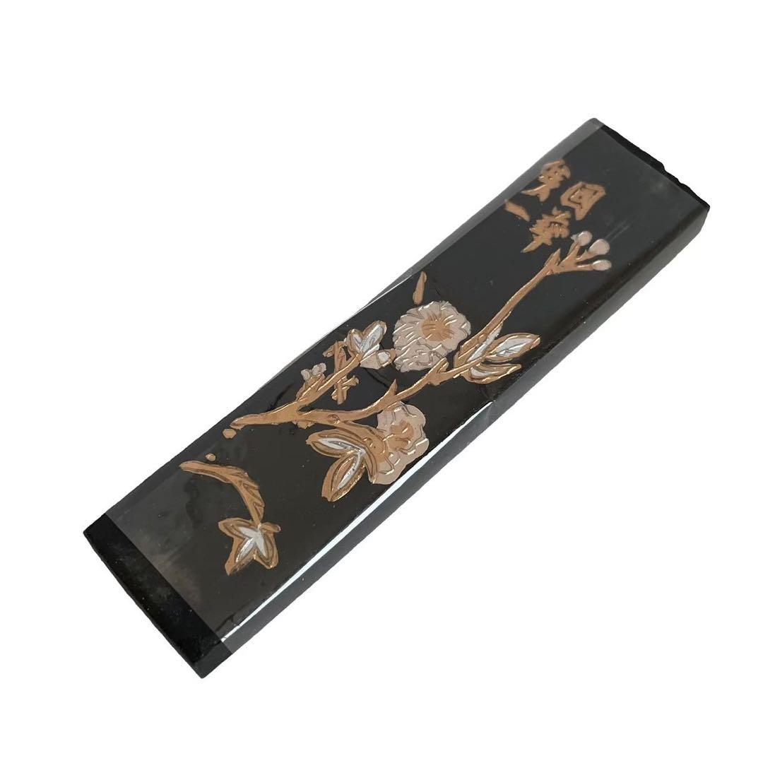 中国墨 国華第一 鐡斎翁書畫寳墨 てっさいおうしょがほうぼく 墨 習字 箱付き