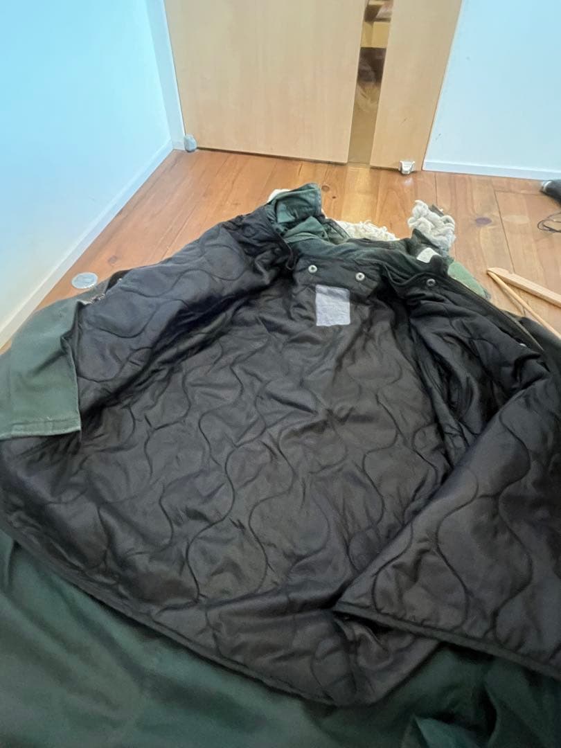 ヴィンテージM-65フィッシュテールパーカー後染め