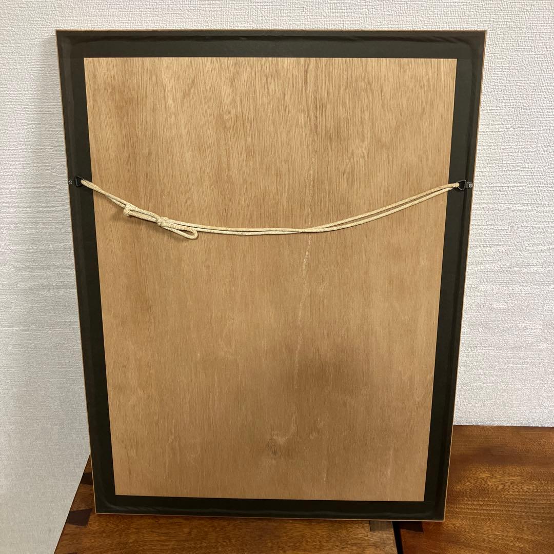 アンリ•ミショー(Henri Michaux)リトグラフ/額装　署名付き