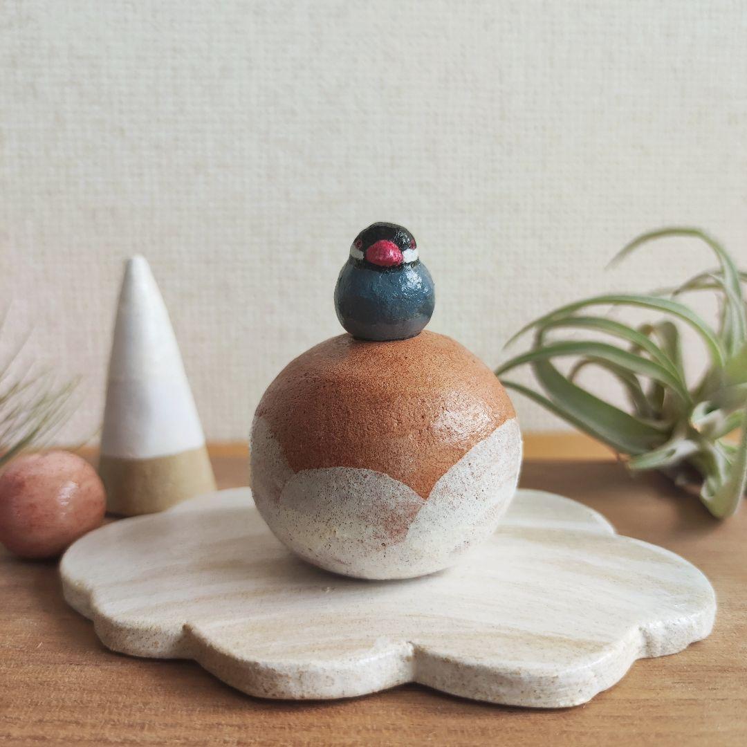 文鳥さんの色々アレンジお香立てセット