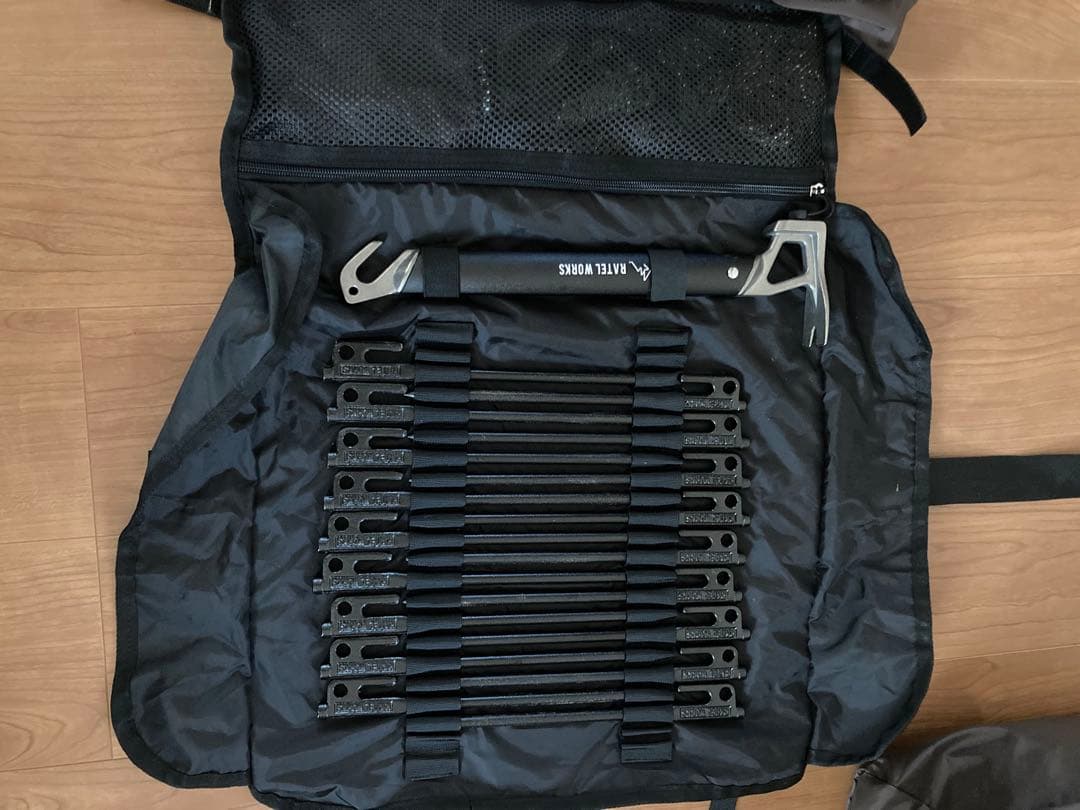 ワンポールテント ヴァルライト ブラッシュファイバー ラーテルワークス 中古美品