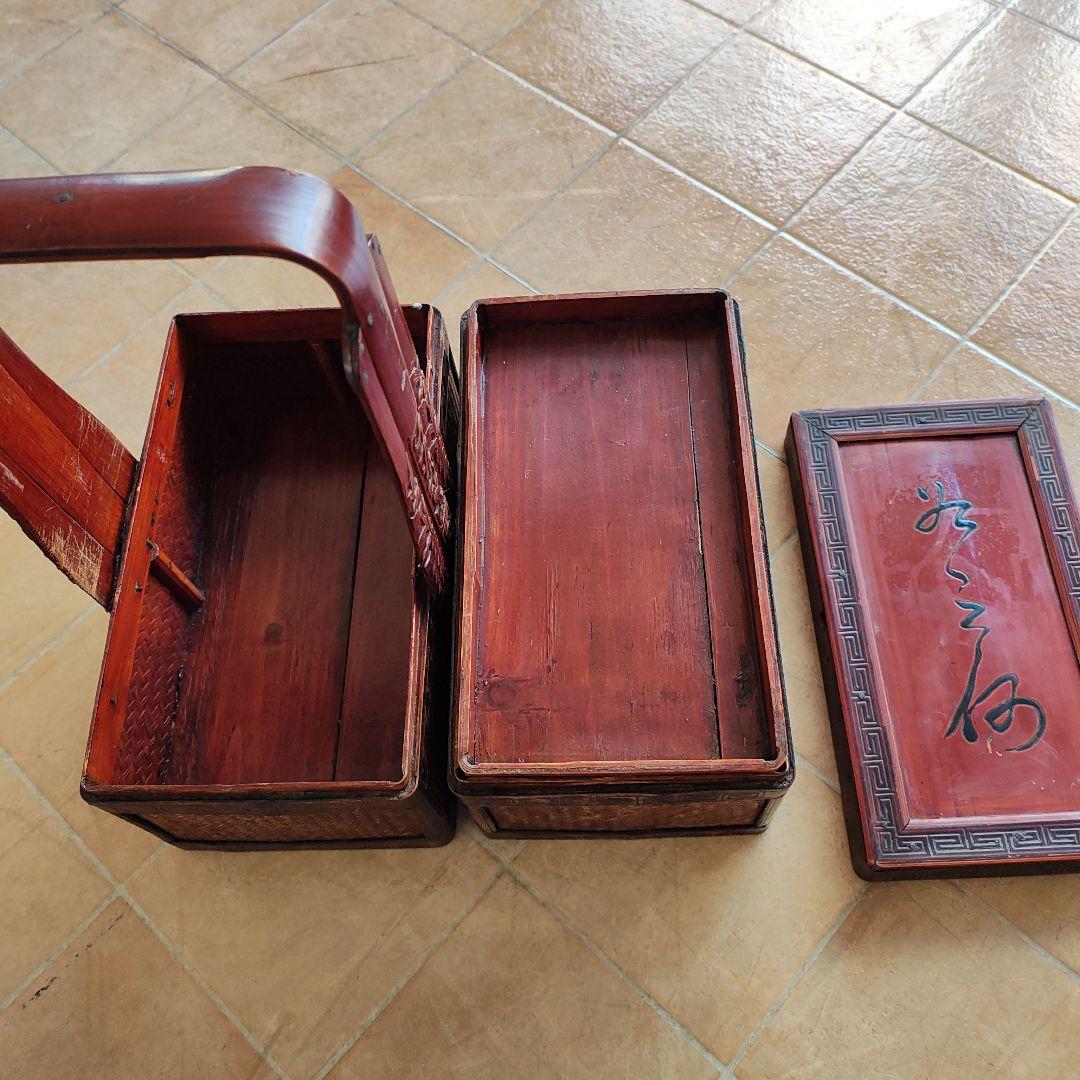 提藍（ていらん）　伝統的な日本の茶箱