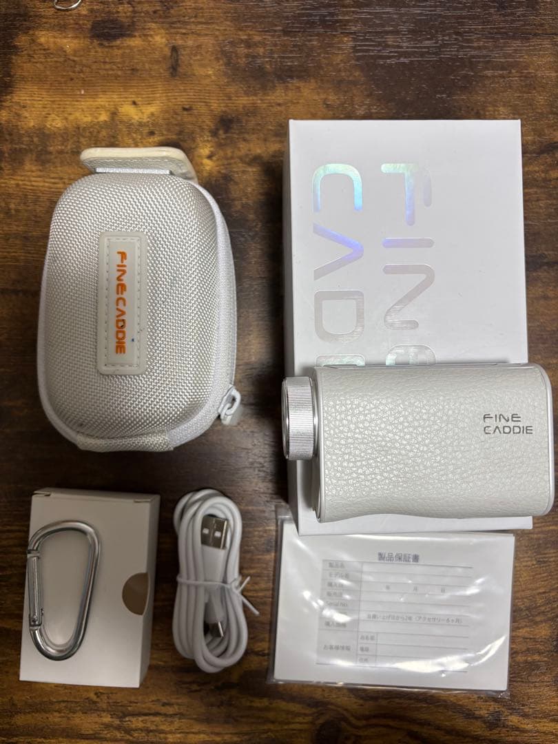 ファインキャディJ7 mini ゴルフ用距離計 ホワイト