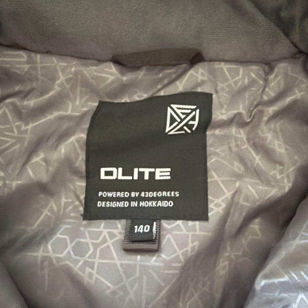 キッズ スキー スノーボード ウェア セット 手袋付 美品 140 DLITE