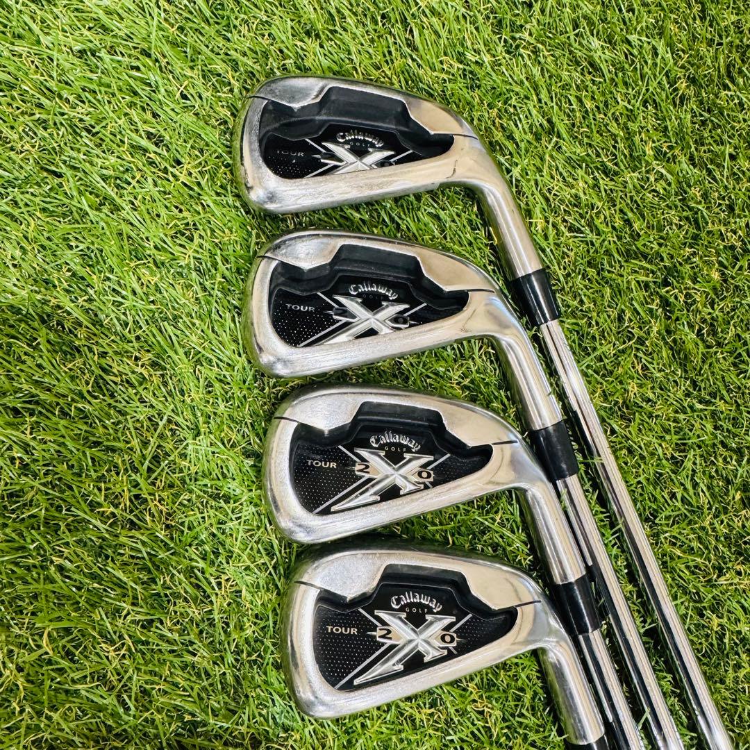 【男性用】Callaway X-20 TOUR アイアンセット 7本（S）