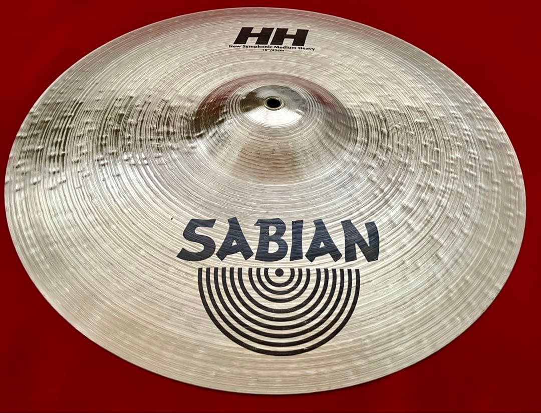 合わせシンバル 18\" セイビアン HH NewSymphonic MH 中古