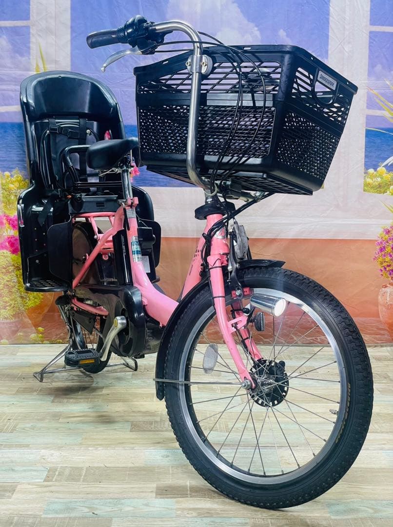 超特価！アンジェリーノ⭐️ブリヂストン子供乗せ電動アシスト自転車Y3441