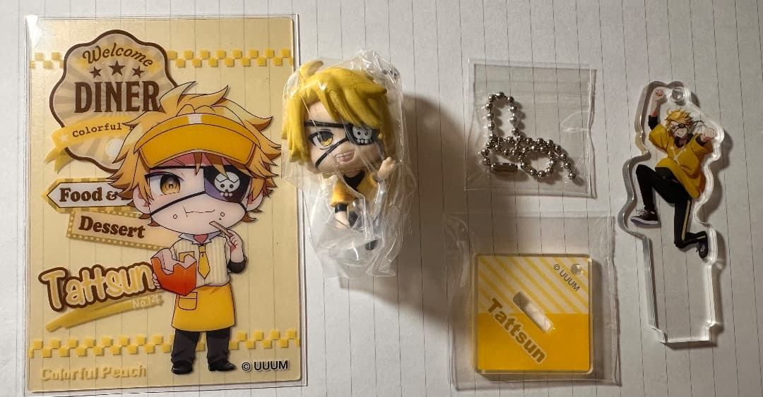 カラフルピーチ　まとめ売り　アクリルスタンド、カード、カプセルトイ