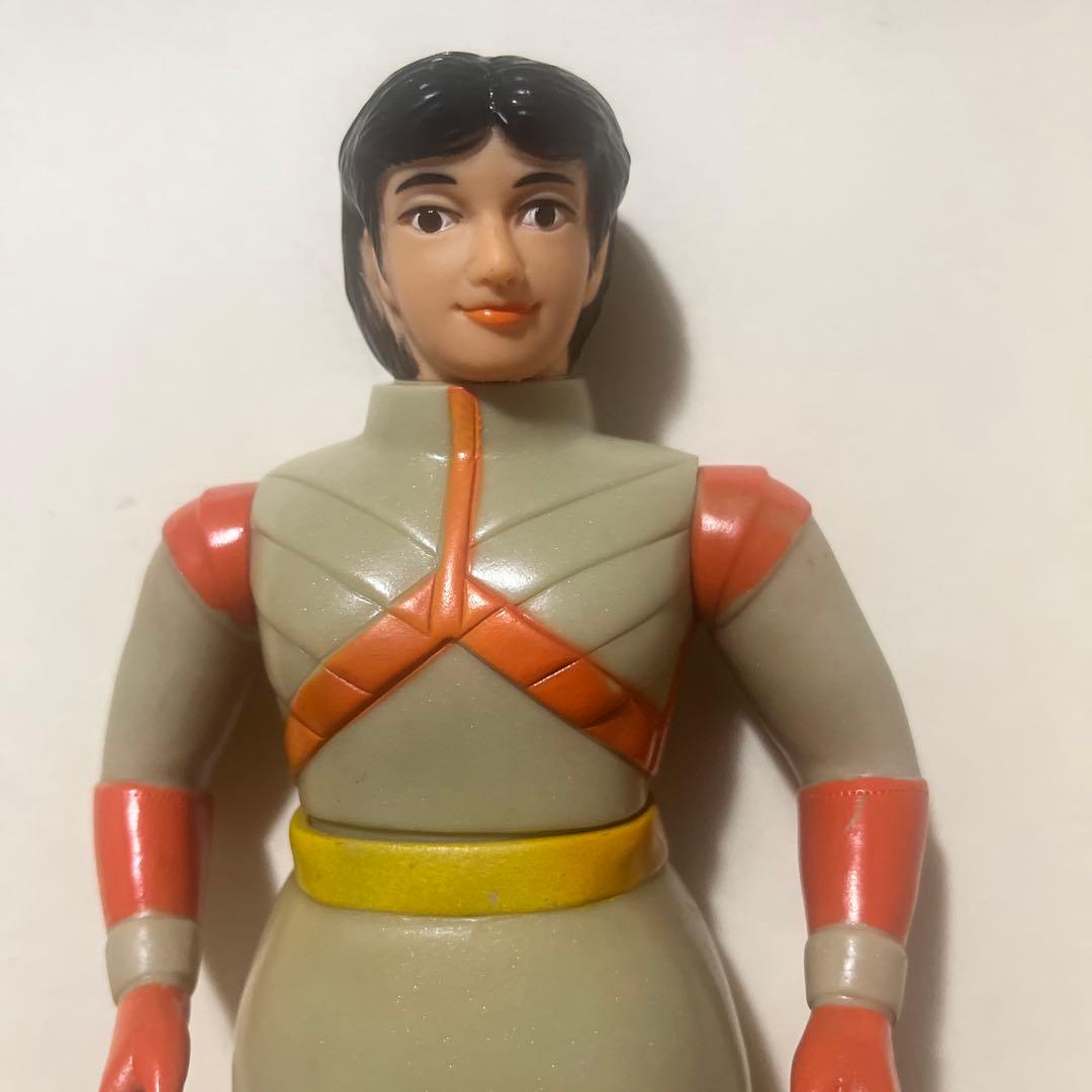 ブルマァク製 トリプルファイター オレンジファイター ソフビ フィギュア 当時物