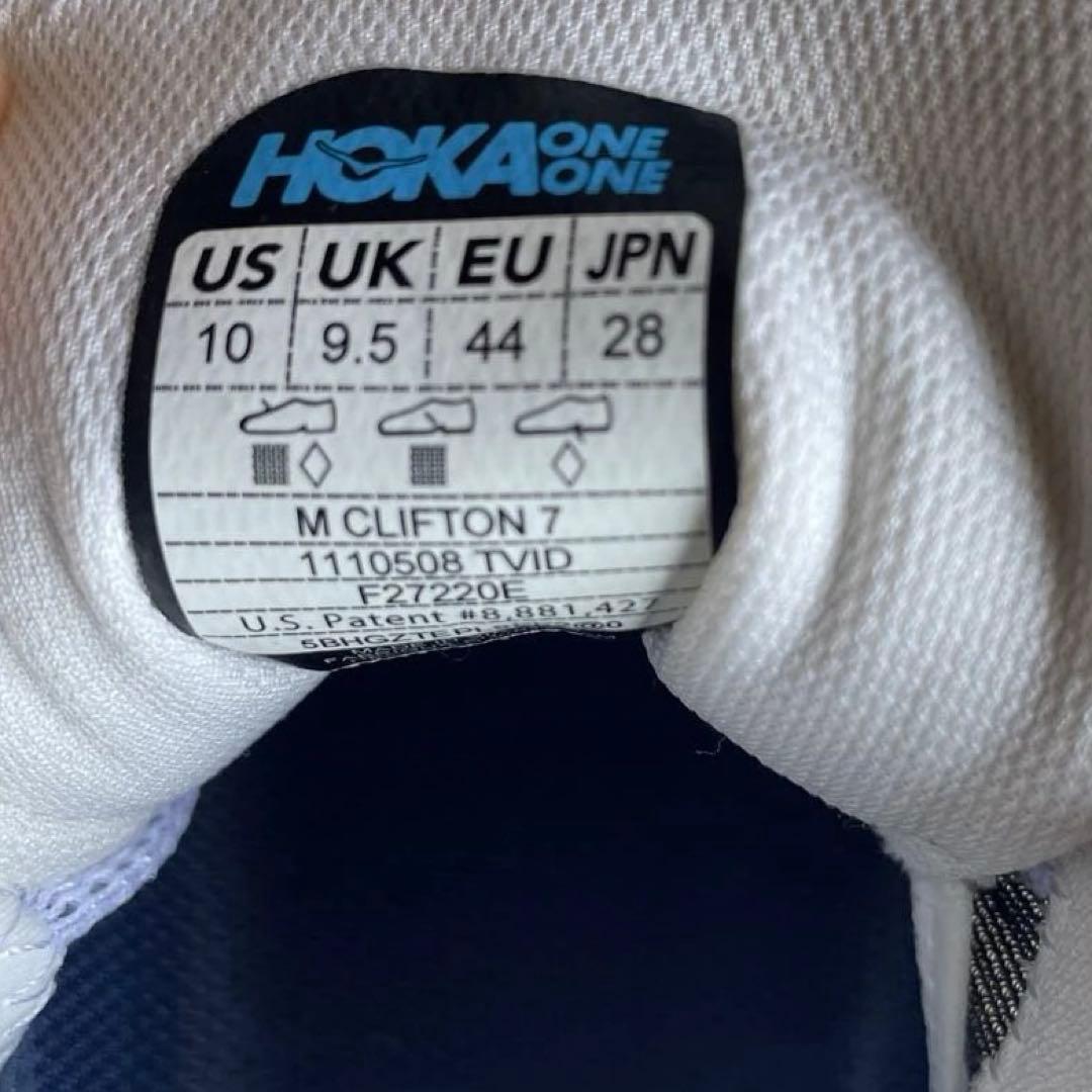 ホカオネオネ　クリフトン7 28センチ