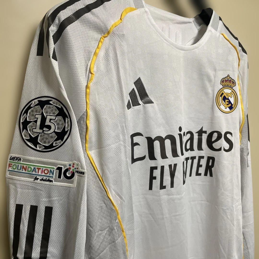 レアルマドリード 2025/26 ユニフォーム オーセンティック　ムバッペ