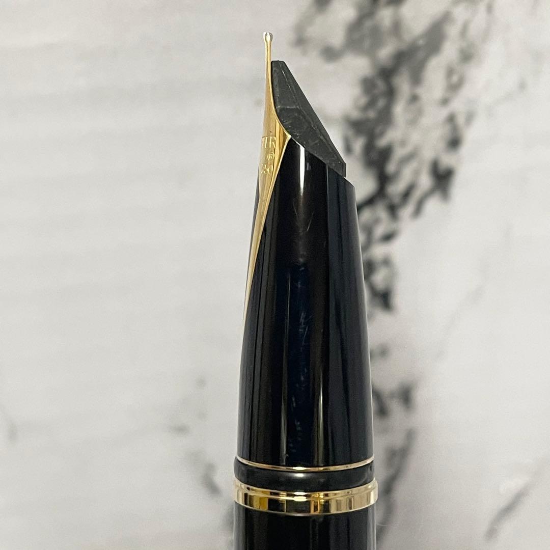 ☆超美品☆ SHEAFFER レガシーヘリテージ万年筆　ブラック ペン先18K
