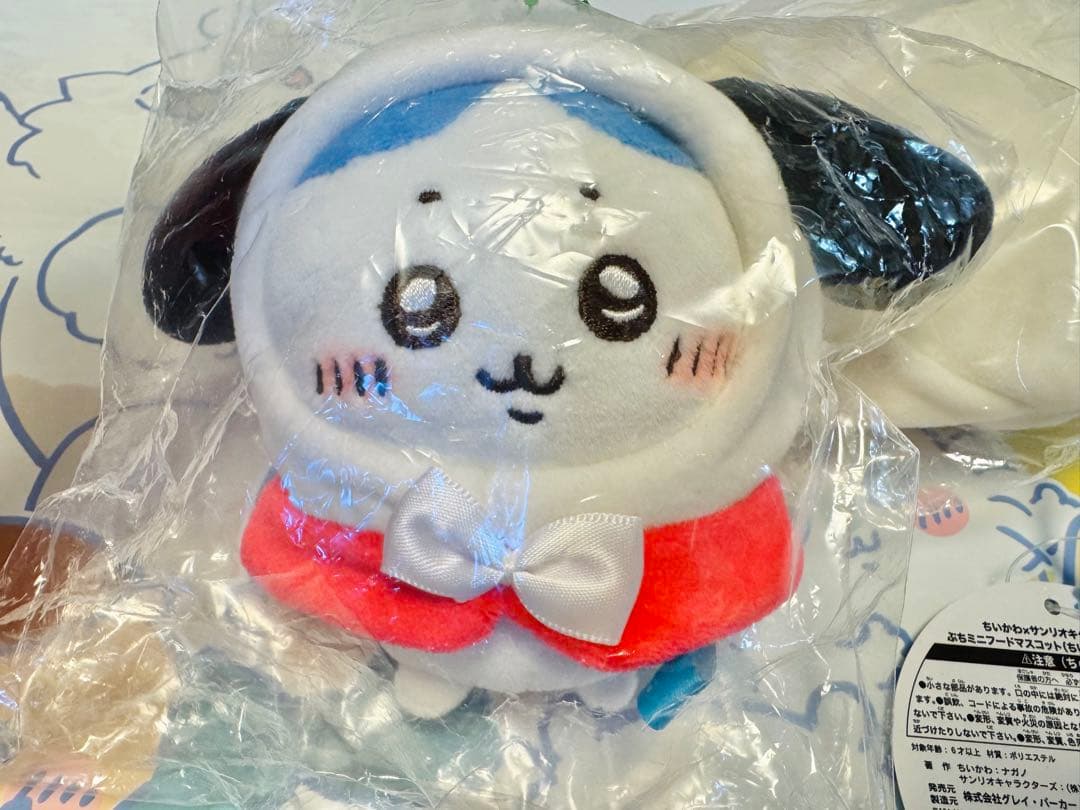 ちいかわ　サンリオキャラクターズ プチミニフードマスコット 2体セット　初回生産