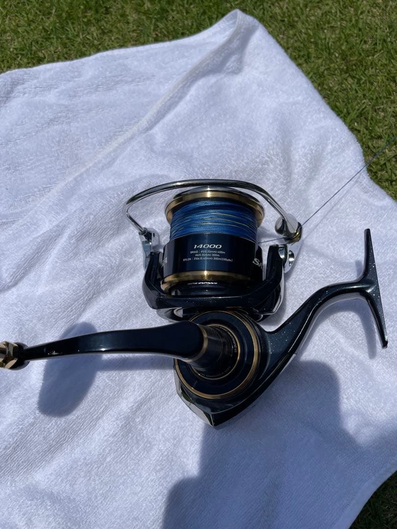 20Saltiga ソルティガスピニングリール 14000xh