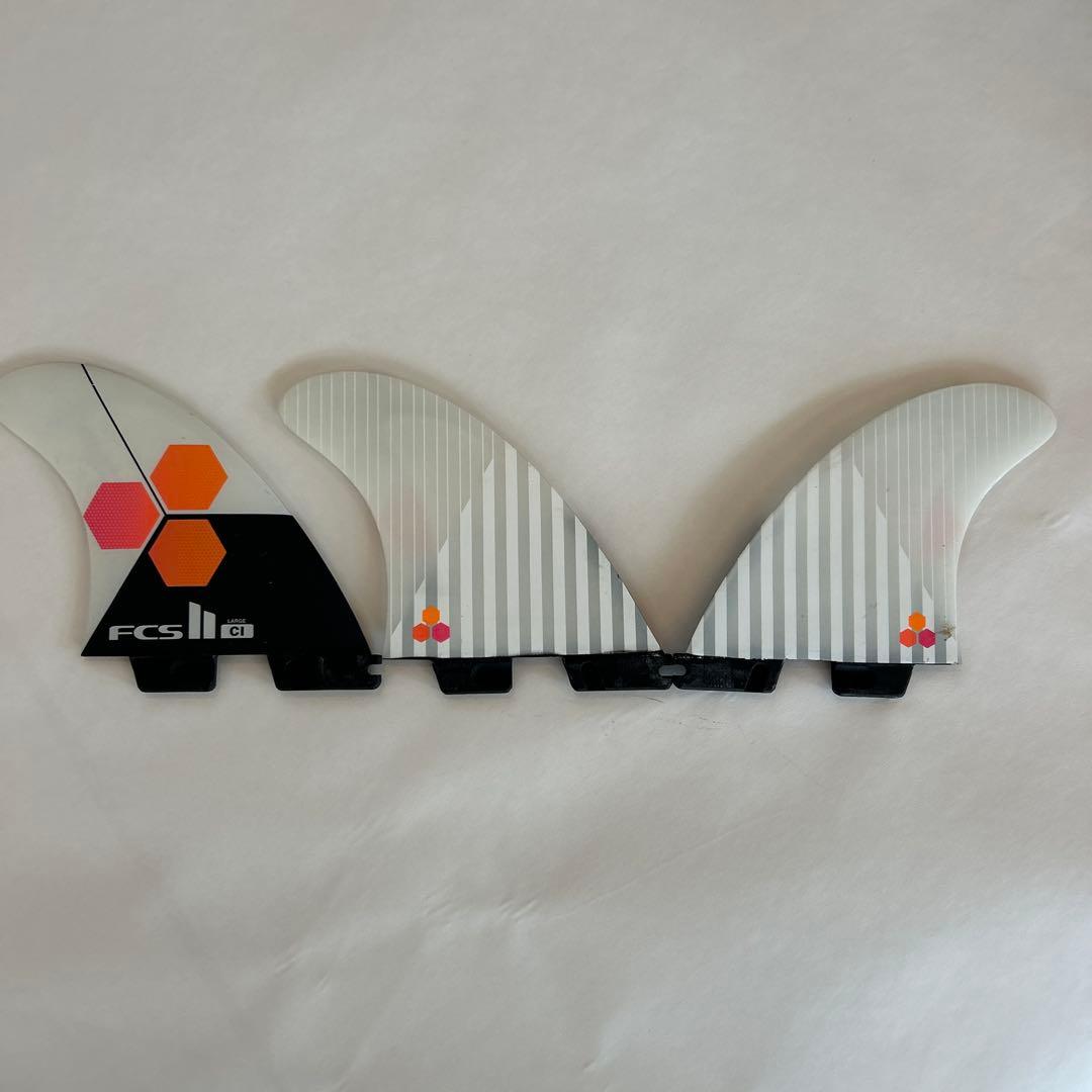 FCS II CI Large サーフボードフィン 3枚セット