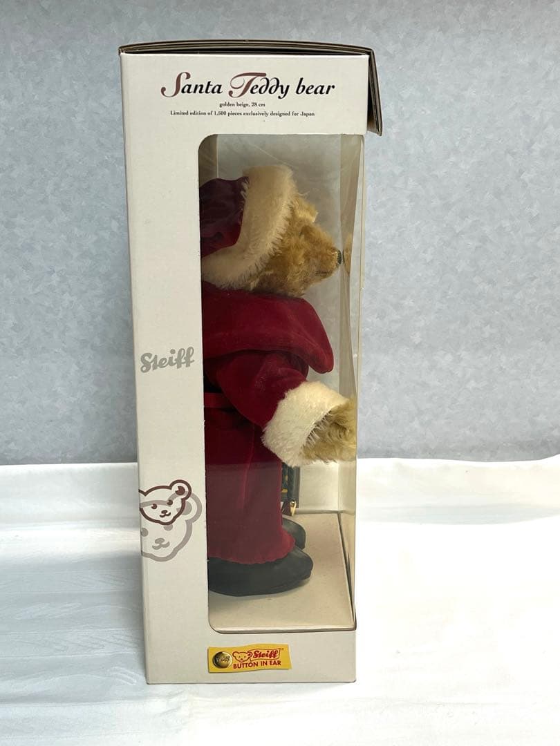 希少 Steiff Santa Teddy Bear 限定品 2004