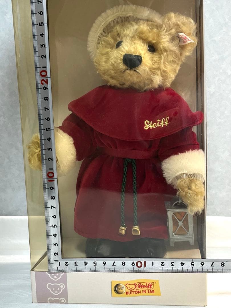 希少 Steiff Santa Teddy Bear 限定品 2004