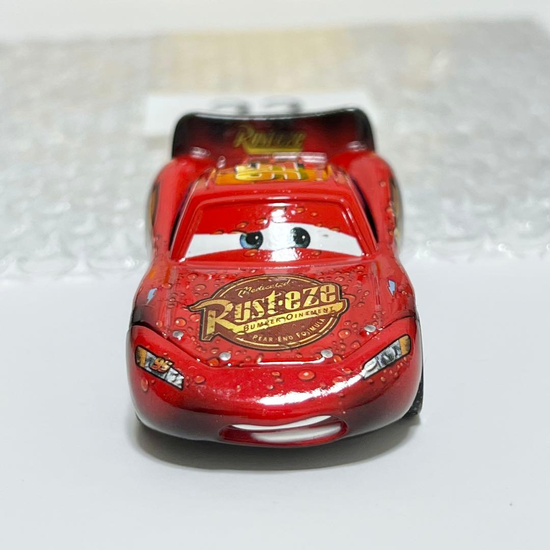 レア　マテル　カーズ　SOAKED ライトニングマックイーン　ミニカー
