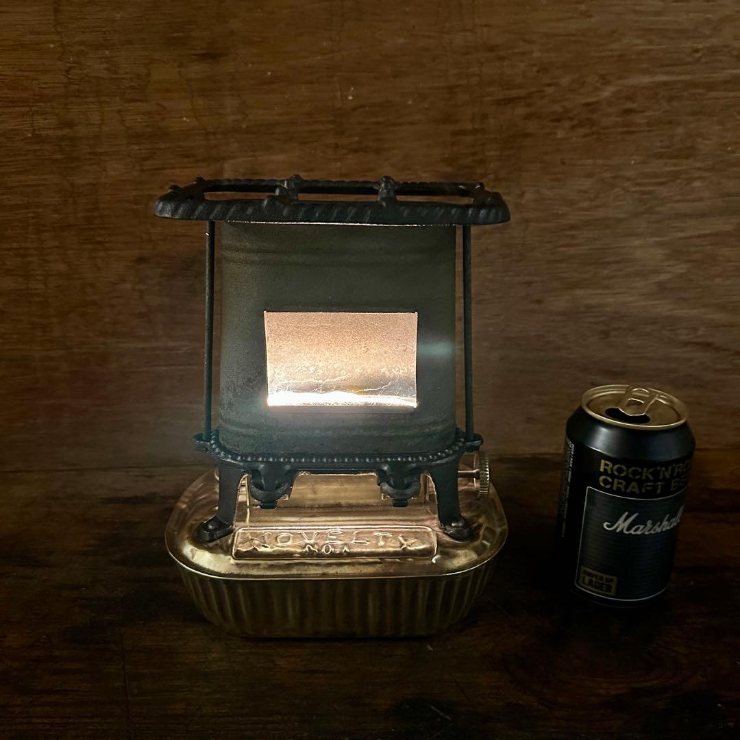 【非常に希少】1900~10s アイロンストーブ　「NOVELTY No.1」